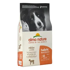 Almo Nature Holistic Maintenance M Jėra sausas maistas šunims su ėriena mėsa, 12 kg