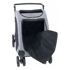 Nomad Tales Spirit vežimėlis augintiniams, stone, Dideliems 26–45 kg — 5 nuotrauka