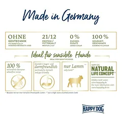 Happy Dog Sensible Mini Neuseeland sausas maistas šunims — 2 nuotrauka