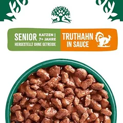 James Wellbeloved Grain Free Senior Cat Hypoallergenic su kalakutiena, drėgnas maistas katėms, 80 - 99 g — 5 nuotrauka