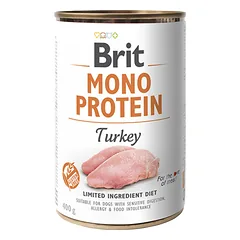BRIT CARE wet Mono Protein Turkey 400g parduotuvėje e-zoo.lt