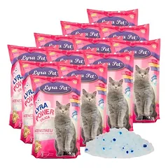 Lyra Pet® Lyra Power® Silica silikagelio kraikas katėms, 12 x 5 l + 2 pelytės — 5 nuotrauka