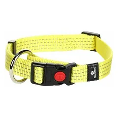 Flamingo COLLAR ZIGGI REFL.YEL 40-55cm, 20mm yellow