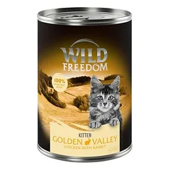 Wild Freedom Kitten drėgnas maistas kačiukams 12 x 400 g — 2 nuotrauka