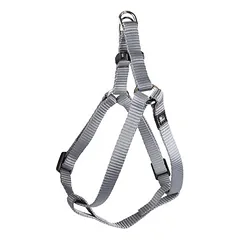 Flamingo petnešos šunims Step & Go Ziggi, pilkos, Matmenys: 20-35 cm / 10 mm — 3 nuotrauka