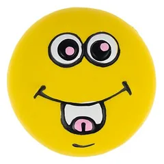 zooplus Basics žaislas šunims Emoji lateksiniai kamuoliukai, 3 vnt. rinkinys (po Ø 5 cm) — 4 nuotrauka