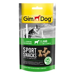 GimDog Sportsnacks ėrienos skanėstai šunims 60g
