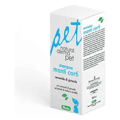 Natural Derma Pet šunų šampūnas trumpam kailiui su saulėgrąžų ceramidais ir malvų ekstraktu — 2 nuotrauka