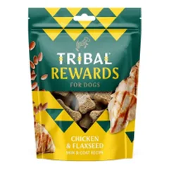 Tribal Rewards sausainiai šunims su vištiena ir linų sėmenimis, 125 g