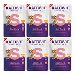 Kattovit Vital Care Sterilised 6x85g