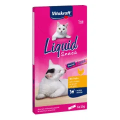 Vitakraft Liquid Snack skanėstas su vištiena ir taurinu katėms - Pet24