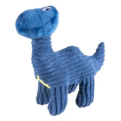 Duvo+ žaislas šunims Dino Brontosaurus, mėlynas
