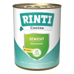 RINTI Canine svoriui su vištiena, drėgnas maistas šunims 800 g