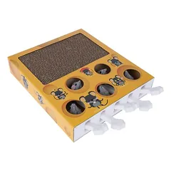 TIAKI Katzenspielzeug Whack-a-mole 2 in 1