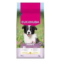 Eukanuba Premium Nutrition Puppy Medium Breed su vištiena, sausas maistas šuniukams, 3 - 4,9 kg — 2 nuotrauka
