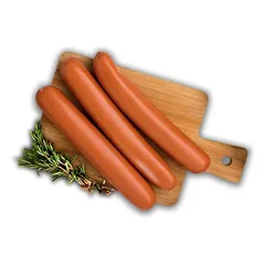ALPHA SPIRIT Realfood dūmo kvapo dešrelės 400g 6vnt