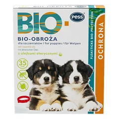 Pess Bio-Protection antkaklis nuo parazitų jauniems šuniukams 35cm