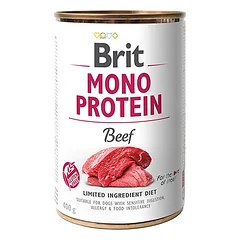 Brit Care konservai šunims Mono Protein Beef 400g. parduotuvėje zooprekes24.lt