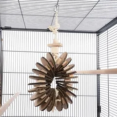TIAKI draskymo žaislas paukščiams, B 20 x T 8,5 x H 40 cm — 3 nuotrauka