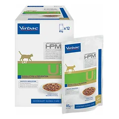 Virbac HPM Cat Urology Dissolution & Prevention 12x85 g parduotuvėje 1petshop.lt