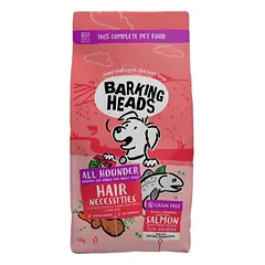 BARKING HEADS Hair Necessities Salmon pašaras šunims su lašiša 12kg