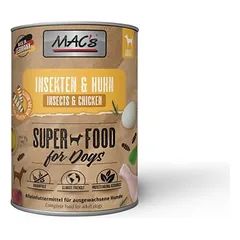 MAC's DOG - su vabzdžiais, drėgnas maistas šunims 6x750g