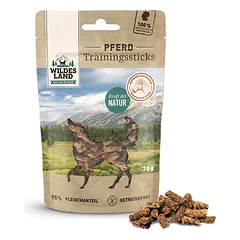 WILDES LAND horse training skanėstai su arkliena šunims, 70 g — 3 nuotrauka