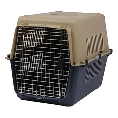 Kaning Gyvūnų augintinių transportavimo boksas, 67x51x47 cm, oranžinės — 2 nuotrauka