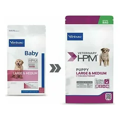 Virbac HPM Dog Puppy Large & Medium 7 kg — 2 nuotrauka