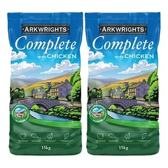 Arkwrights Hundefutter mit Huhn für ausgewachsene Hunde, Labai dideliems > 45 kg — 2 nuotrauka