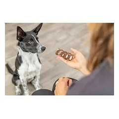 Trixie skanėstas šunims Denta Fun Chewing Curl su jautiena, be pakuotės, 12 cm, 12 g — 5 nuotrauka