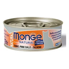 Monge Natural konservai su tunu ir lašiša katėms - Pet24