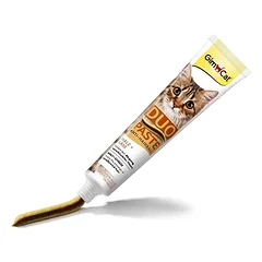 GimCat Anti Hairball Duo Paste Cheese vitaminizuota pasta katėms nuo plaukų kamuolių, 50 g — 2 nuotrauka