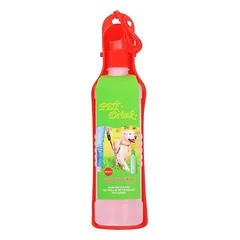 Vandens butelis su girdykla 500 ml raudonas — 4 nuotrauka