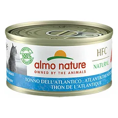Almo Nature HFC Atlantic Tuna konservai katėms su atlanto vandenyno tunu, 70 g parduotuvėje 1petshop.lt