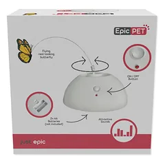 Plaček Cat Epic Pet Flying butterfly žaislas katėms, 13 cm — 4 nuotrauka