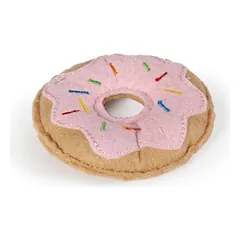 Karlie Katzenspielzeug Textil Donut pink