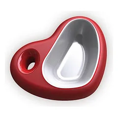 Georplast plastmasinis dubenėlis šunims ir katėms, 0,75 l, 28×21,5×7 cm