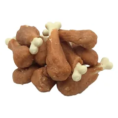 REAL DOG SNACKS Vištienos kulšelė ant kalcio kauliuko 500g