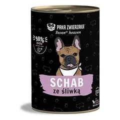 Paka Zwierzaka - Septintas dangus - Kiaulienos nugarinė su slyvomis (kiauliena ir slyvos) 400g