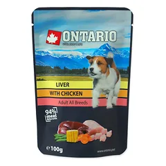 Ontario Kepenėlės ir Vištiena sultinyje 100 g