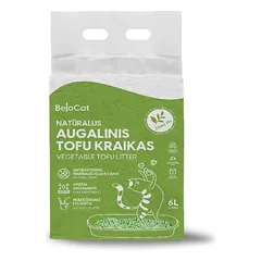 Tofu kraikas katėms žaliosios arbatos kvapo, 6L x 8 vnt ( dėžė )