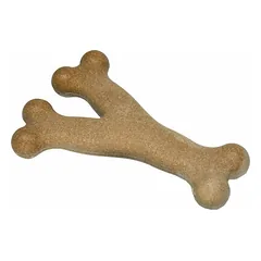 GimDog žaislas šunims Bam-Bones Bamboo Y Bone, vištienos skonio 13,3 cm — 2 nuotrauka