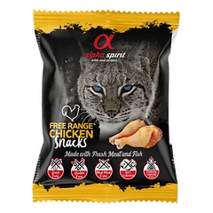 ALPHA SPIRIT SNACKS CAT skanėstai katėms su vištiena 50g nuotrauka