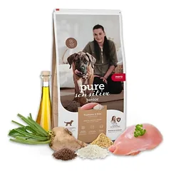 MERA Dog Pure Sensitive Junior Turkey Rice 4 kg kalakutų ir ryžių, sausas maistas jautriems šuniukams nuotrauka