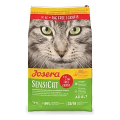 JOSERA SensiCat jautriems katėms 10 kg + 1kg nemokamai