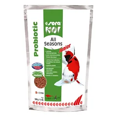 Sera KOI Junior All Seasons Probiotic maistas mažoms Koi žuvims, visiem metams, 500 g