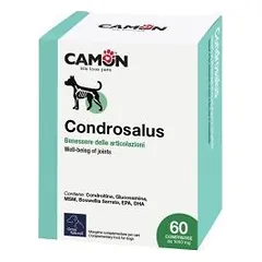 Camon Condrosalus kapsulės šunims sąnarių sveikatai ir kremzlių palaikymui, 60 vnt.