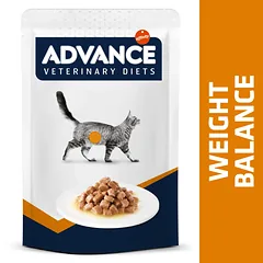 Advance WET Weight Balance Cat Konservai turinčioms anstvorio ir į nutukimą linkusioms katėms 85g (12vnt.) — 3 nuotrauka