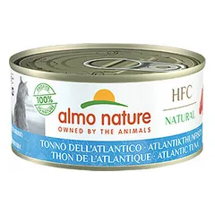 Almo Nature HFC Natural Atlantijas okeāna tuncis 150g - konservi kaķiem